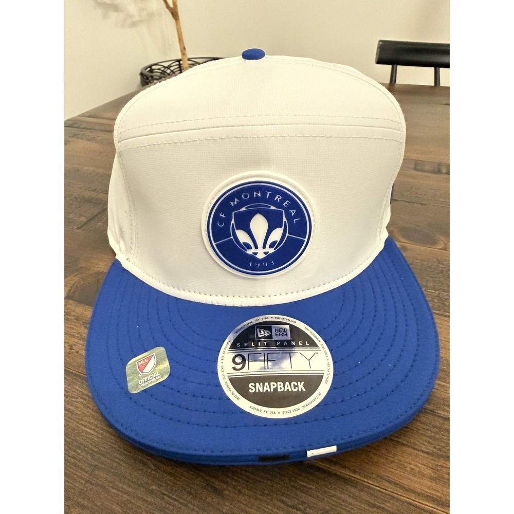 Men's New Era Blue CF Montreal 2026 MLS Kick Off 9FIFTY Split Panel Snapback Hat